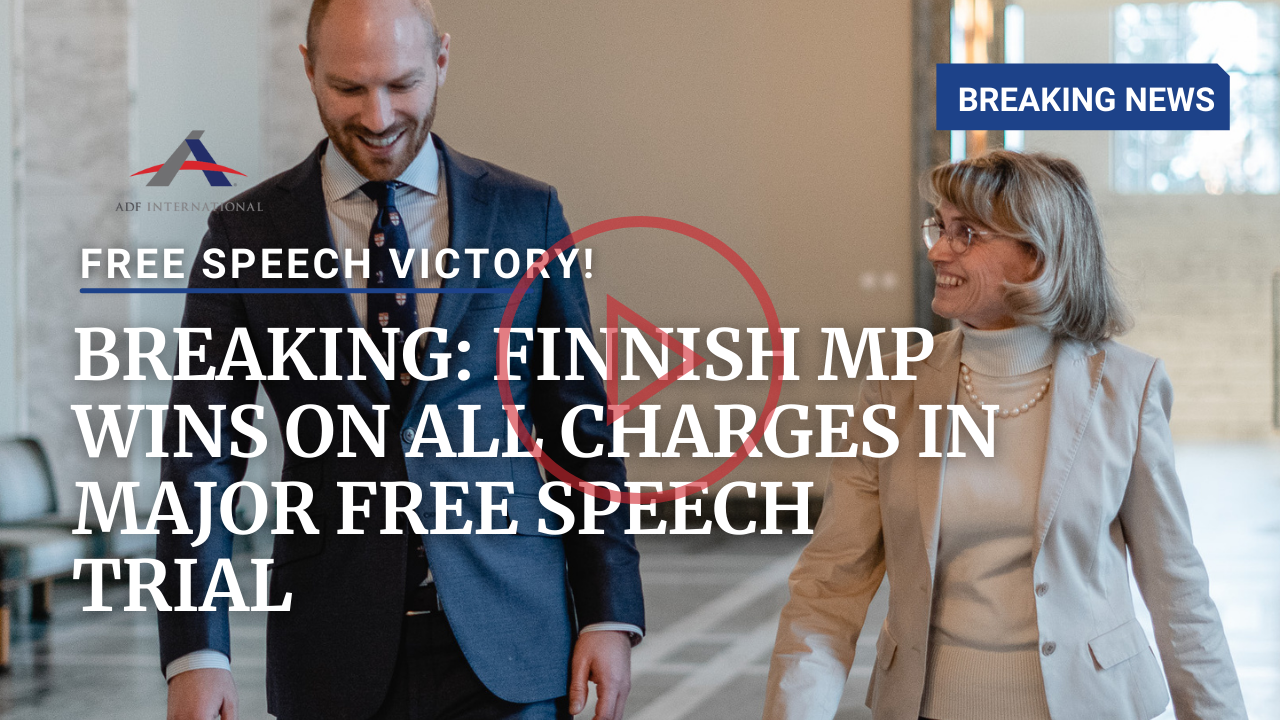 Finnish MP wins on all charges in major free speech trial