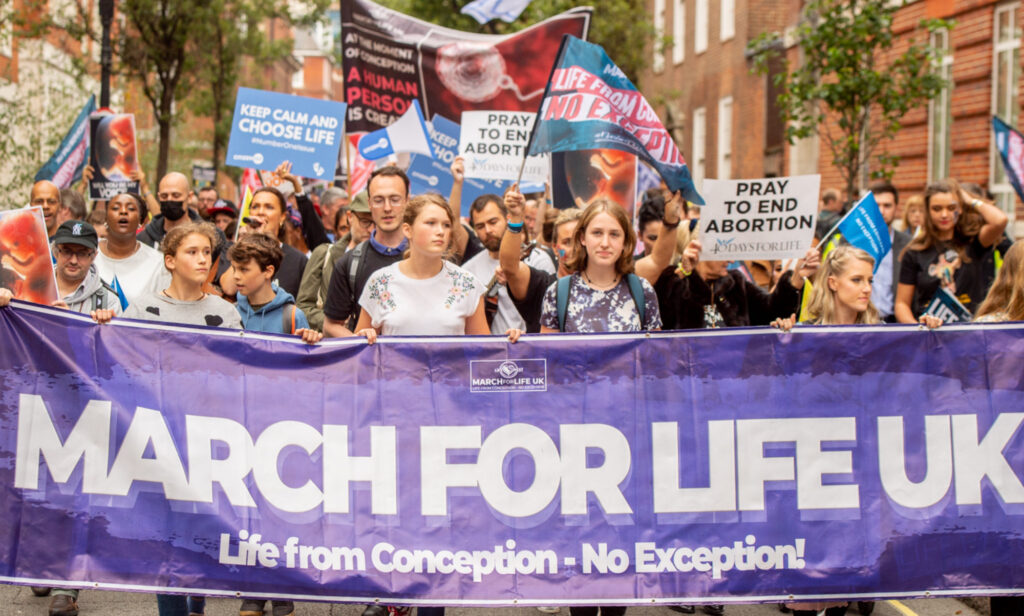 SATURDAY: Thousands expected to "March for Life" in London