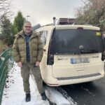 German taxi driver fined over tiny rear window Bible quote sticker 