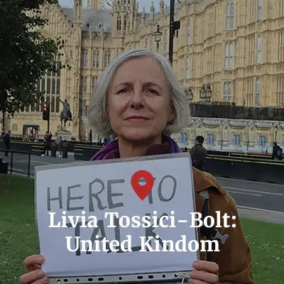 Livia Tossici-Bolt, pensionierte Wissenschaftlerin