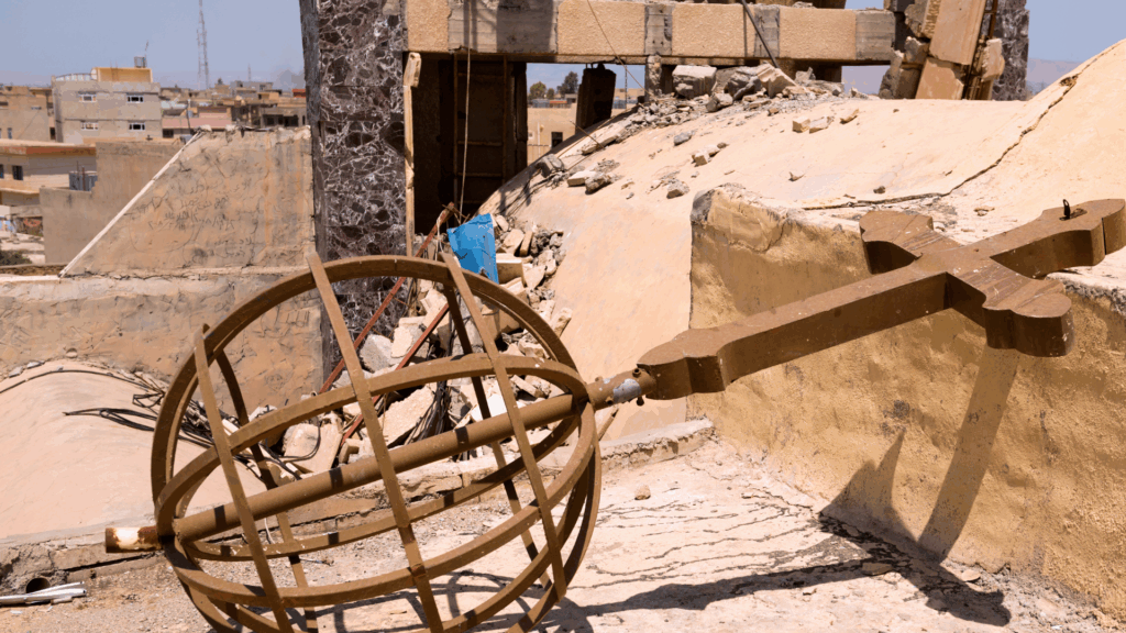 Qaraqosh is home to many Iraqi Christians. It suffered great loss in 2014.