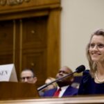 Photo of Päivi Räsänen In the US House of Judiciary hearing