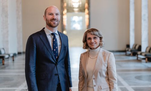 Päivi Räsänen and Paul Coleman 2